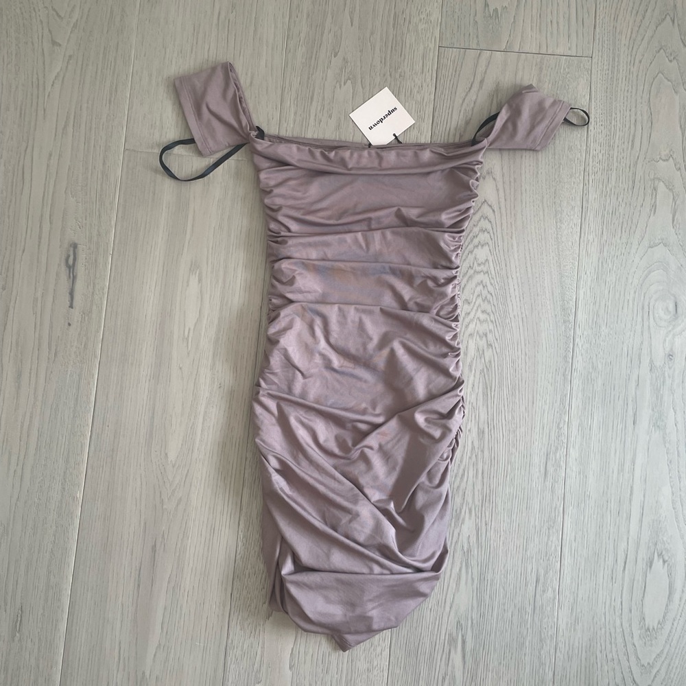 superdown ELORA RUCHED DRESS